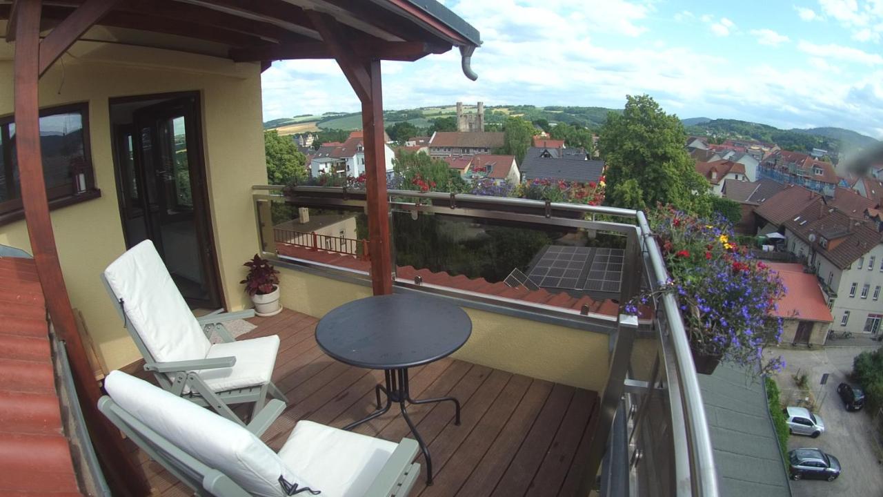 Ferienwohnung Fernblick Saalfeld Saale Екстериор снимка